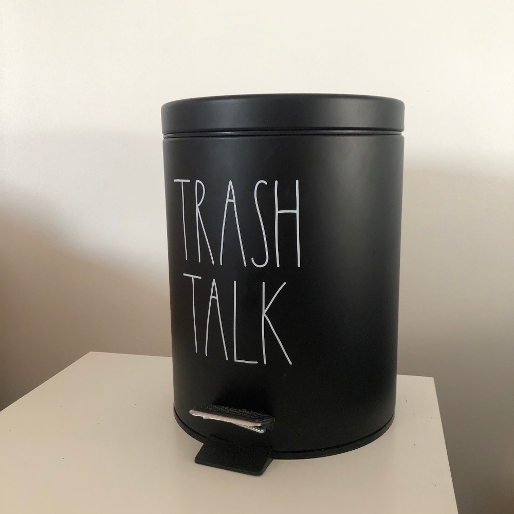 Rae Dunn pedal bin / trash can